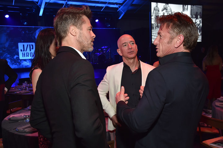 Huffington Post / Getty The stars at the 7th Annual Sean Penn & Friends Haiti Rising Gala.